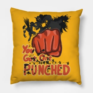 You got Punched Pillow