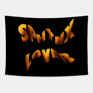 Sphynx Lover GOLD Tapestry