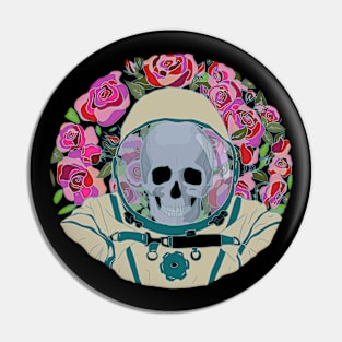 Bone Astronaut Pin