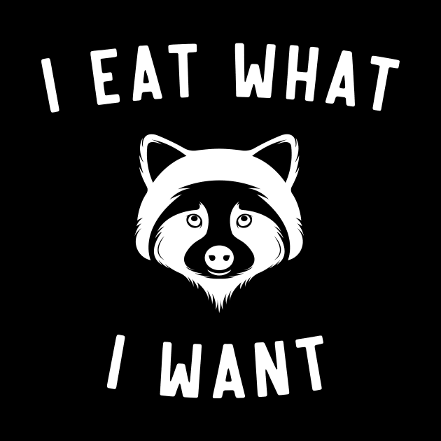 Raccoon Eat What I want by Portals