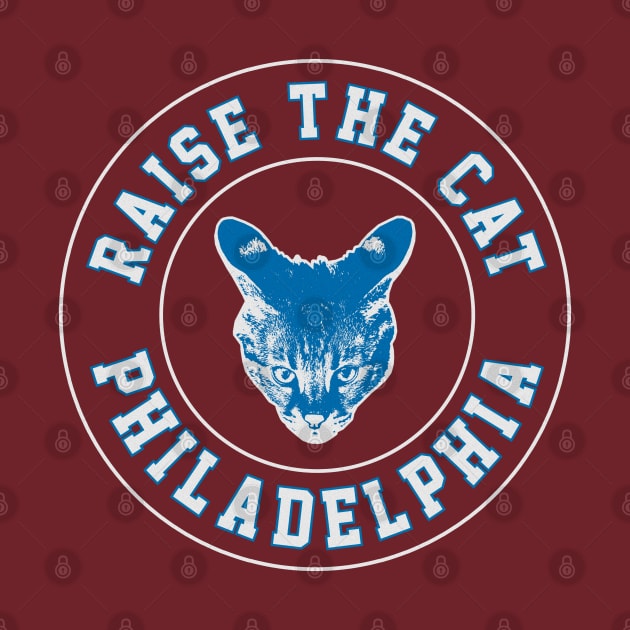 Raise the Cat Logo 2: For Morris Animal Refuge by Center City Threads