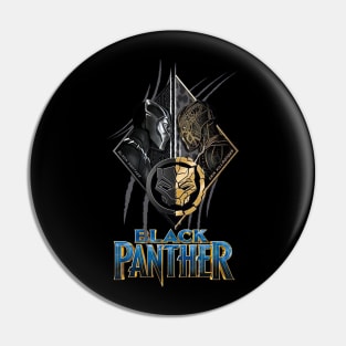 Black panther Pin