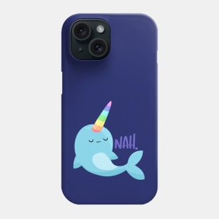 NAH-whal Phone Case