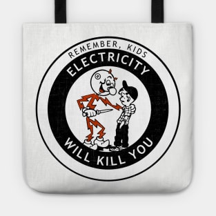 Retro Electricity Public Service Ad 1970 Tote