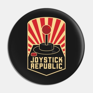 Joystick Republic "Grand Republic" Logo Pin