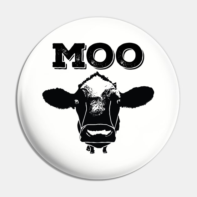 Cow - Moo Pin by Kudostees