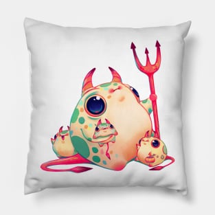 Devil Frogs Pillow