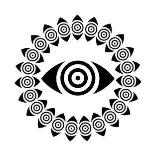 Hypnotic Eye Circle T-Shirt