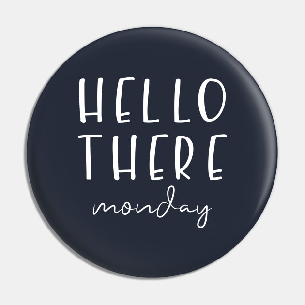 Hello Monday Again Pin by notami