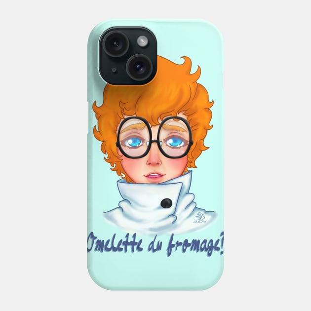 Omelette du fromage Phone Case by 3lue5tar.Fanart.Shop