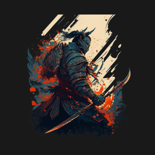 The Beauty of Strength: The Samurai in Chinese Style by Abili-Tees