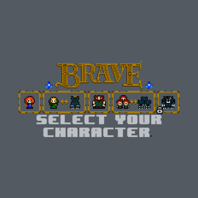 BRAVE SELECT SCREEN by MastaKong19