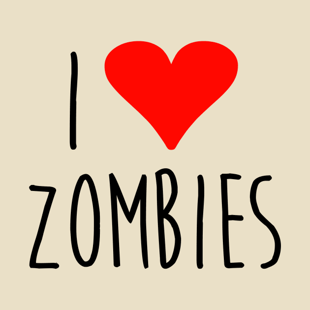 i love zombies! by NEWTOM29
