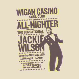 jackie wilson wigan casino graphic T-Shirt