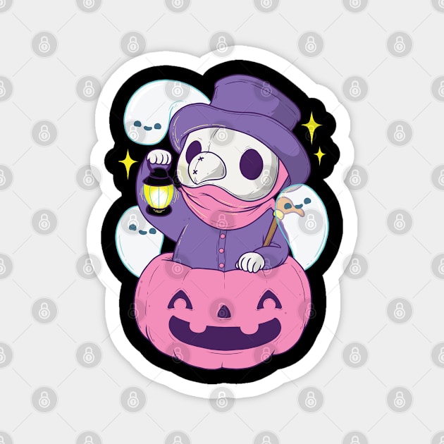 Pastel Plague Doctor Magnet by GoshWow®
