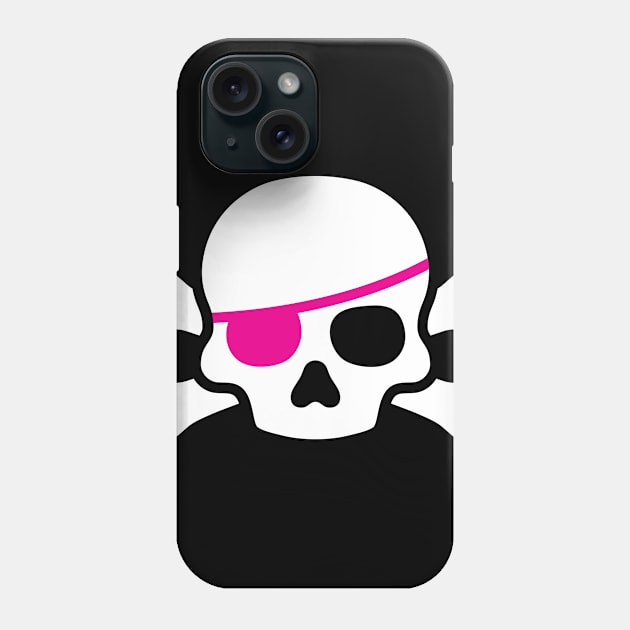 Ms Jolly Roger – Pirate Girl Phone Case by BadgerDesignz