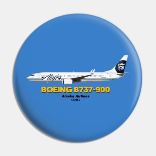 Boeing B737-900 - Alaska Airlines Pin