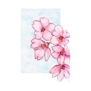 Watercolor - Sakura T-Shirt