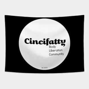 Cincifatty Logo - Reverse Color Tapestry