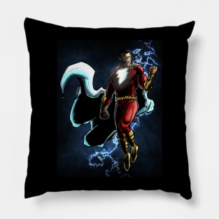 Shazam Fan Art T-shirt Pillow