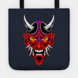 Oni mask 3.4 Tote