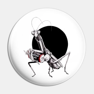 Funny Praying mantis with tootsie roll fun Pin