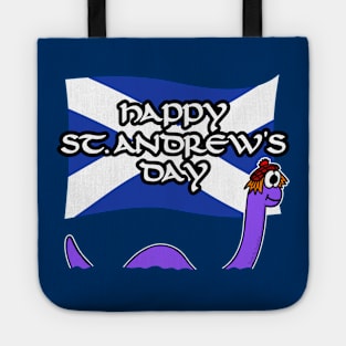 Scotland St Andrew's Day Loch Ness Monster Scottish Tote