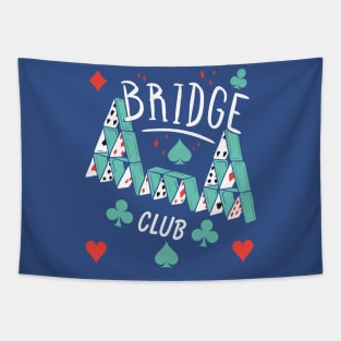 Bridge club design Tapestry