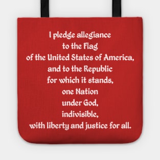 Pledge of Allegiance - 1 Tote