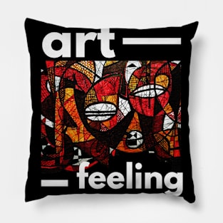 Art Feeling - Boho African Art Pillow