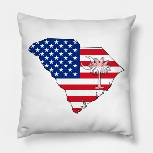 South Carolina, USA Pillow