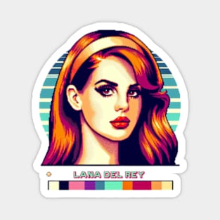 Lana Del Rey - Video Games South Beach Letters Magnet