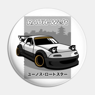 JDM car mazda miata rauh-welt Pin