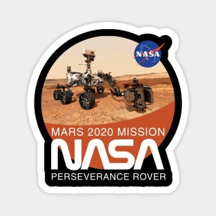 Mars Rover Perseverance T-Shirt Magnet