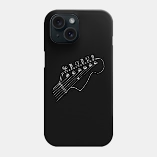 Guitar headstock Phone Case