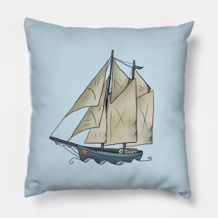 Segelschiff Pillow