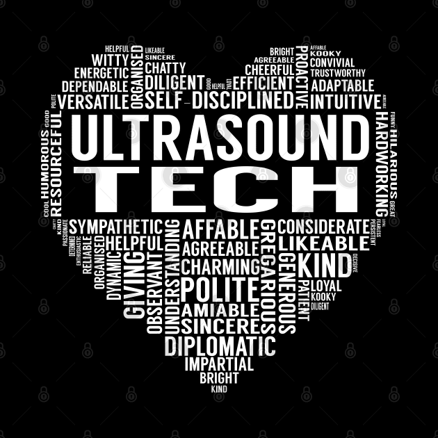 Ultrasound Tech Heart by LotusTee