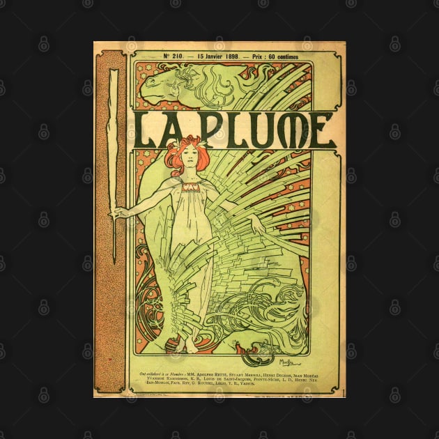 Alphonse Mucha Art Nouveau Design #1 by AltrusianGrace