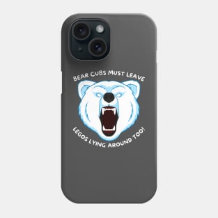 Funny Growling Bear Phone Case