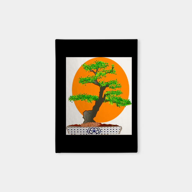 Bonsai Miyagi Do Logo Bonsai Tree Notebook Teepublic