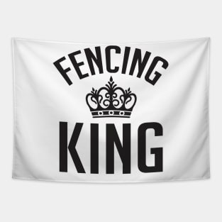 Fencing King Tapestry