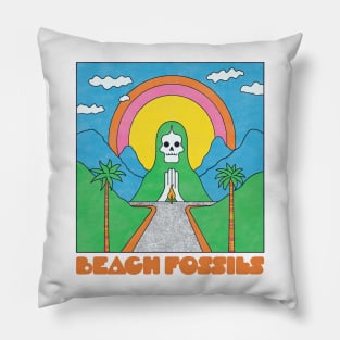 𖥔 Beach Fossils 𖥔 Original Art 𖥔 Pillow