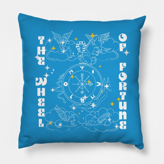 The Wheel of fortune Pillow by ARCANO22