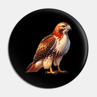 Red Tailed Hawk Pin