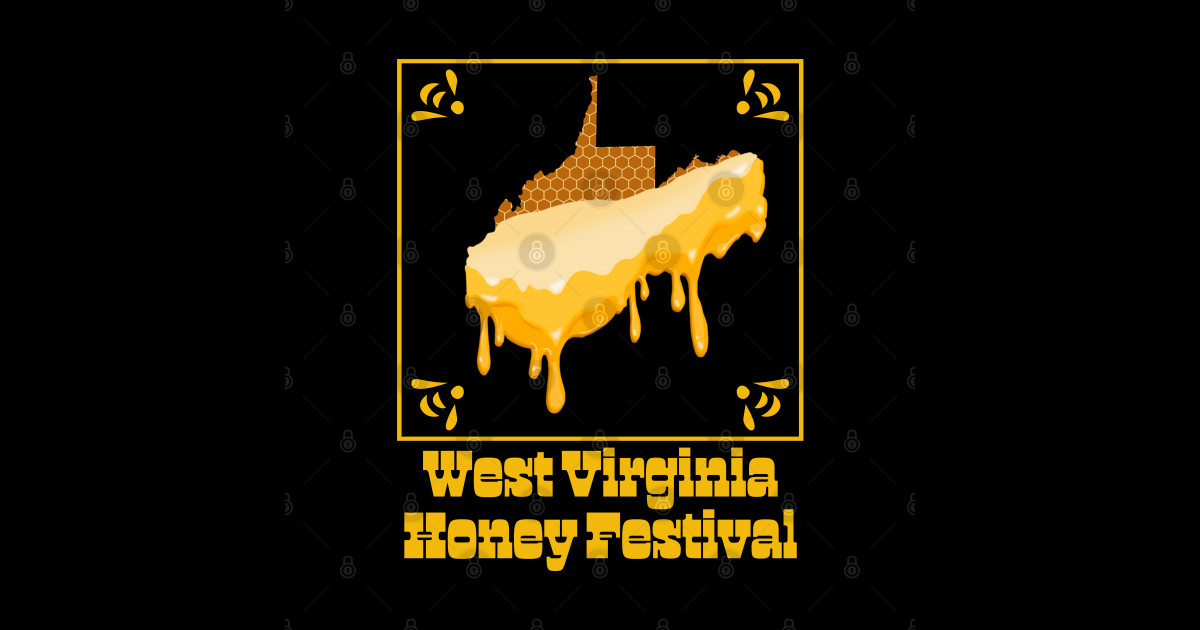 West Virginia Honey Festival Wv Honey Festival Sticker TeePublic