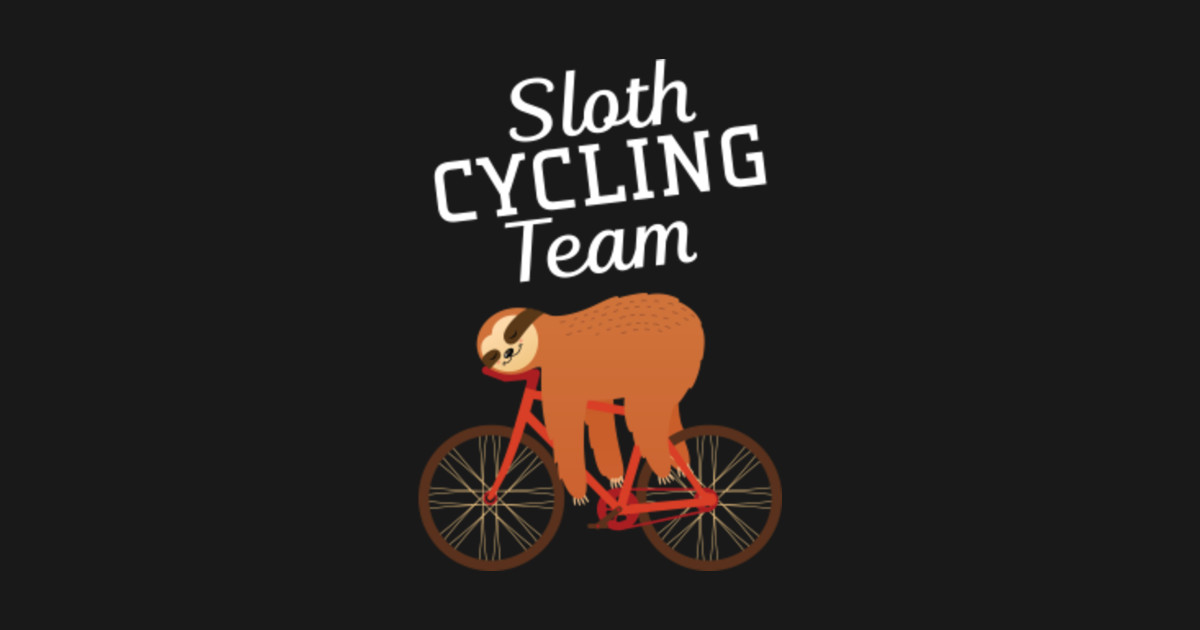 sloth cycling team jersey