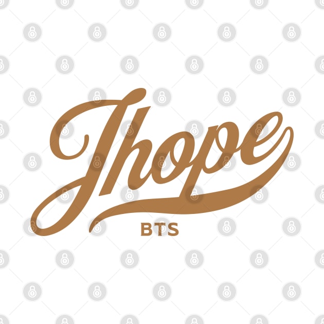 BTS Jhope Jung Hoseok name typography Morcaworks by Oricca