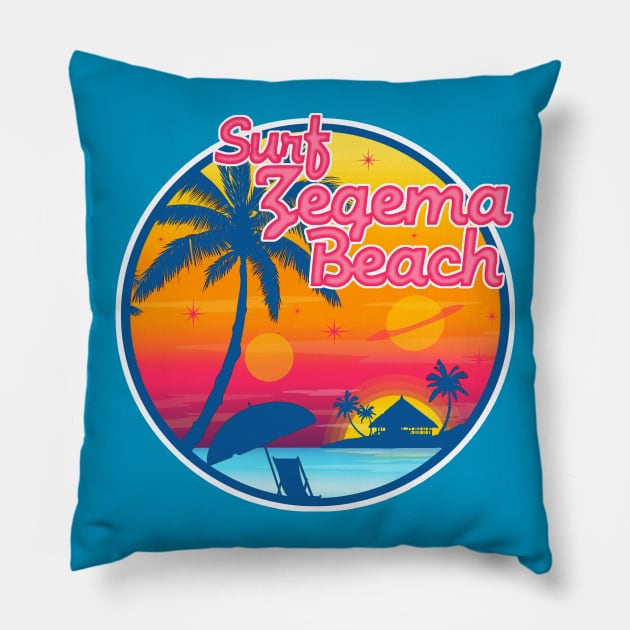 Starship Troopers Zegema Beach Pillow by PopCultureShirts