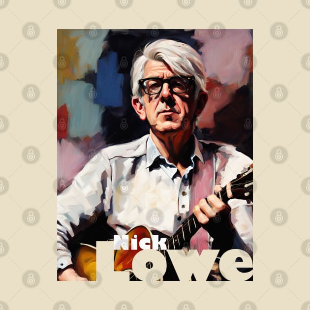 Nick Lowe by IconsPopArt