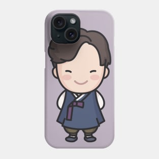 Cute Korean Groom in Traditional Clothing Cartoon Phone Case